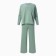 Women's costume (sweatshirt/pants), olive color, size 42