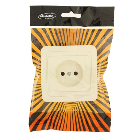 Single Luazon Lighting "ECB", 10 A, hidden, without salary, beige-3