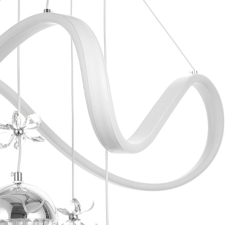Lamp with DDD "Fior" LED 140W 3000-6000K White 49x49x15-115 cm-7