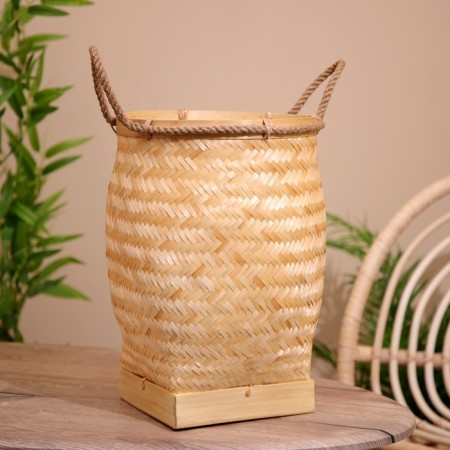 Wicker basket, from bamboo 30x30x40 cm