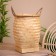 Wicker basket, from bamboo 30x30x40 cm