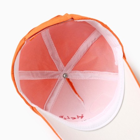 Children's cap "Dino" minku orange color, rn 52-54-3