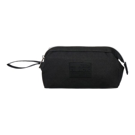 Penal soft, 1 compartment, 105 x 210 x 90 mm, voluminous, Devente Total Black, with a handle-1