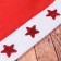 Capaca New Year's "Star" with a sticker, red