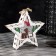 LED figure "Star with deer" 19 × 19 × 4 cm, wood, batteries AAAX2 (not in the kit), glow warm white