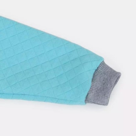 Combineson children's insulated tops "Capitane", height 68 cm, color gray/blue-7