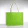 Bag beach without fasteners, milk/light green color