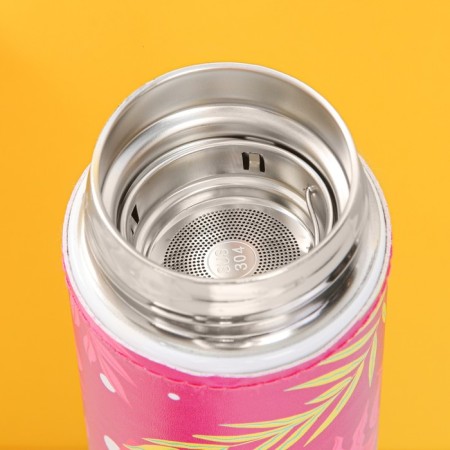 Thermos with the temperature indicator “live bright”, 500 ml, retains heat of 8-10 hours-4