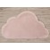 Plush mats Sofi de Marko "Cloud", size 56x93 cm, light pink color