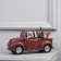 LED figure "Machine with elves" 28 × 17 × 12 cm, plastic, AAX3 batteries (not complete), USB, glow warm white