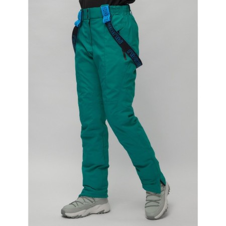 Ski suit, size 42, turquoise color-17