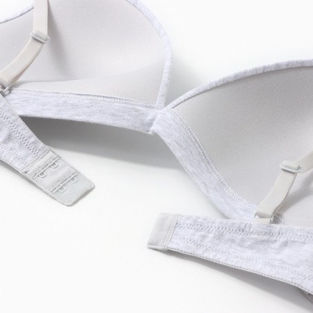 Women's bra, color gray melange, size 75C-2