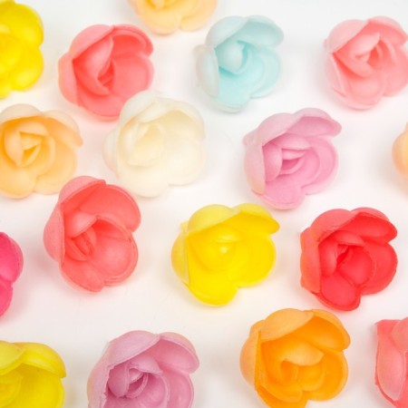 Top Decor wafer roses, small, mix, set of 145 pcs.-1