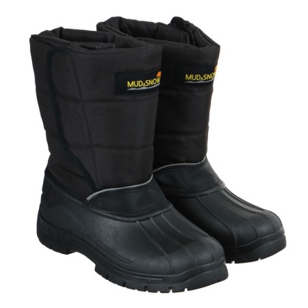 Combined winter boots (snowbuses), TEP+artificial fur, black color, size 41