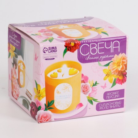 With your own hands. Creation of candles with molding elements, a set for creativity-5