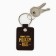 New Year keychain, for keys "Happy New Year" to the leatherette., 4 x 8.5 cm