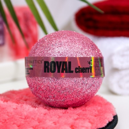 Royal Cherry glitter bombing baths, 160 g-2