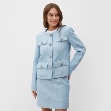 Women's tweed jacket Mist R.42, Blue