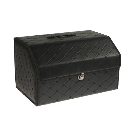 Organizer COFR in trunk, 55 x 30 x 31 cm, eco-leather, black-black-1