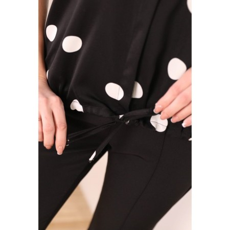 Female blouse, size 44, black color-5