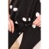 Female blouse, size 44, black color