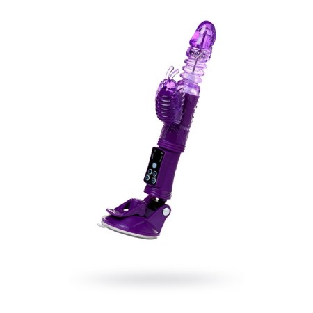 Vibrator with a clitoral stimulator, 23 cm