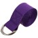 Sangh yoga belt, 180x4 cm, purple color