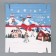 Folding box "New Year's city", 31.2 x 25.6 x 16.1 cm, New Year