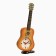 Clock - tablespoon "Guitar", discrete move, dial d -5.5 cm, 21.5 x 8.5 cm, aa