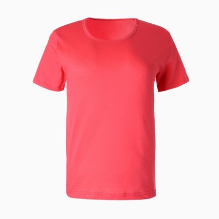 T -shirt female, coral color, size 44-8