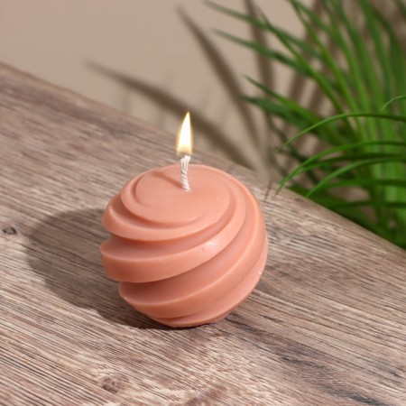 Candle "ball" 5x5x5 cm, soy wax mix-1