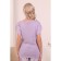 Female jumper, size 42, gray-lilac color
