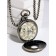 Pocket clock "Horoscope", mechanical, chain L-40 cm, D-4.5 cm
