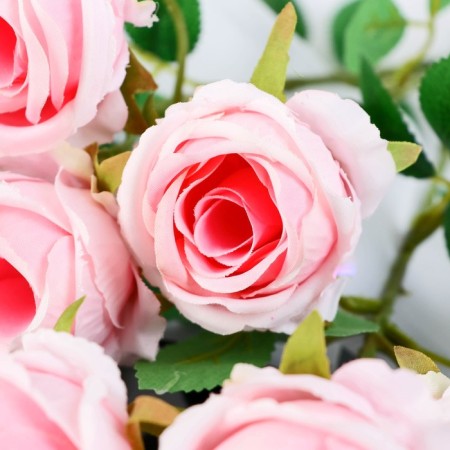 Artificial flowers "Septima Rose" 5x65 cm, pink-1