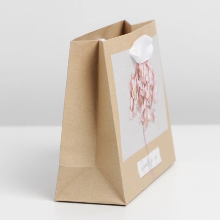 Package Gift Craft Vertical, packaging, “Flowers”, S 15 x 12 x 5.5 cm-1