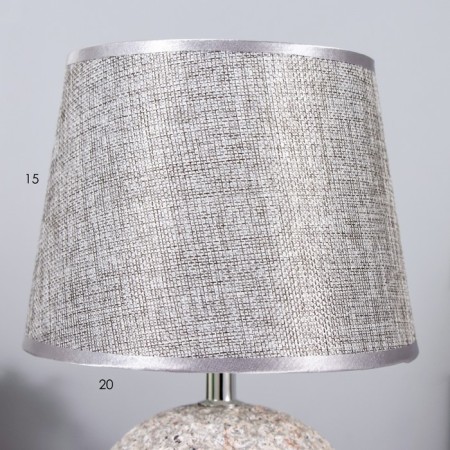 Table lamp 16293/1GR E14 40W gray 20x20x28.5 cm Risalux-5