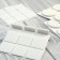 Furniture tundra, 25 x 25 mm, square, white, 18 pcs.