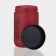 Glass Bank for bulk products "Love in the kitchen", 600 ml, red color