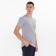 T -shirt male plain, color gray mix, size 54