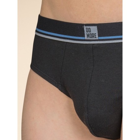 Male panties, size l, jeans, black, 2 pcs-3