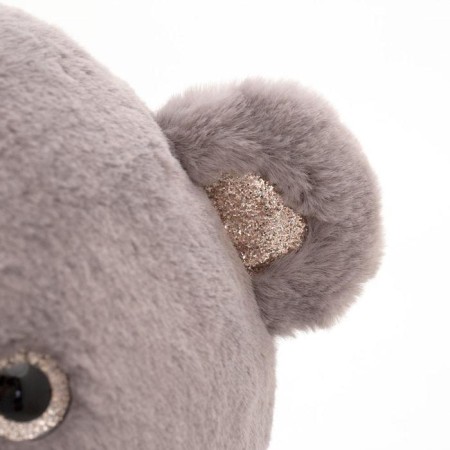Soft toy "Bear Fluffics" Cocoa color, 35 cm-4