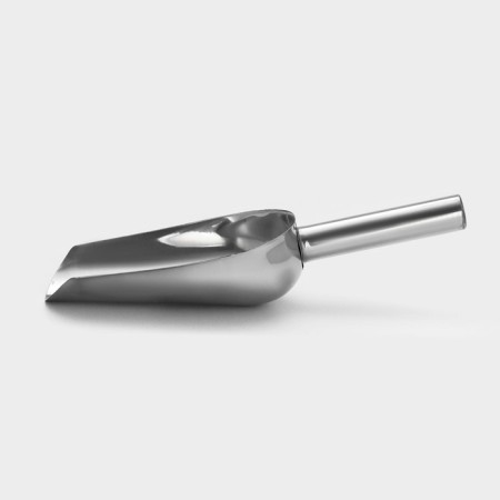 Stainless steel for ice and bulk products, 200 ml, 22 × 8 cm, chrome -colored color-2