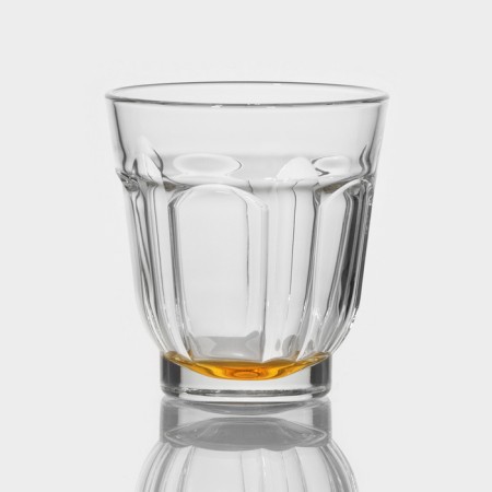 Low glass glass "Roman", 250 ml, mix-6