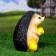 Garden figure "Hedgehog with apple" 26cm