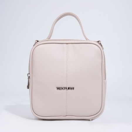 Women's bag over the shoulder Textura, small size, beige color