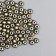 Glass beads 6/0 "metallic. Mountain echo" 10 g