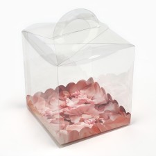Confectionery box, chest, packaging, “Shine flowers”, 16 x 16 x 18 cm