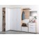 Cuban hanger 10.123, 650x234x332, sonoma oak/White premium