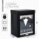 Gift folding box with 3D effect, packaging, “real man”, 18 x 14 x 23 cm