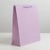 Gift package laminated, packaging, "lilac", ml 21 x 25 x 8 cm